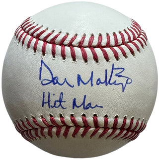Don Mattingly Signed Official MLB Baseball w/ Hit Man Inscription (JSA Witness)