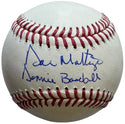 Don Mattingly Signed Official MLB Baseball "Donnie Baseball" Inscription (JSA Witness)