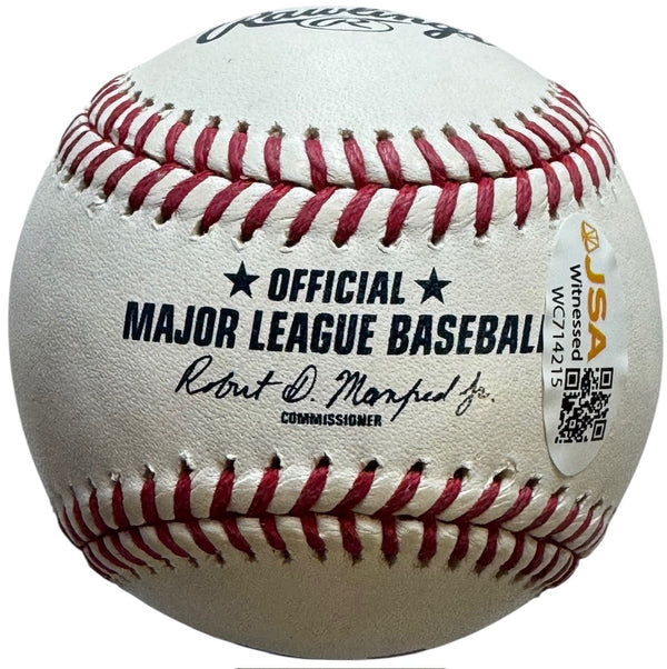 Don Mattingly Signed Official MLB Baseball "Donnie Baseball" Inscription (JSA Witness)