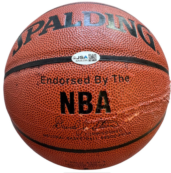 Kobe Bryant Autographed Spalding Indoor/Outdoor Basketball (JSA)
