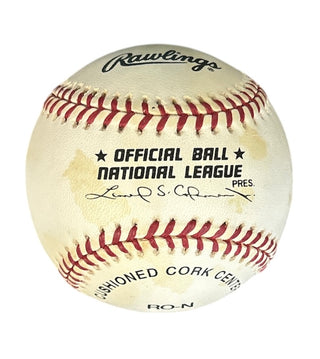 Willie McCovey "521" Autographed Official National League Baseball