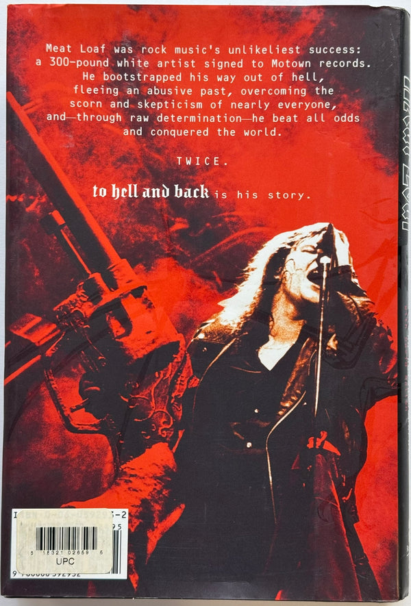 Meat Loaf To Hell and Back: An Autobiography Signed Hardcover Book (JSA)