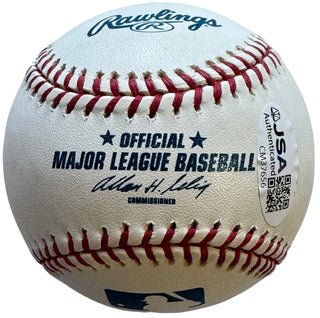 Richie Sanbora Signed Official MLB Ball Lead Guitarist Bon Jovi (JSA)