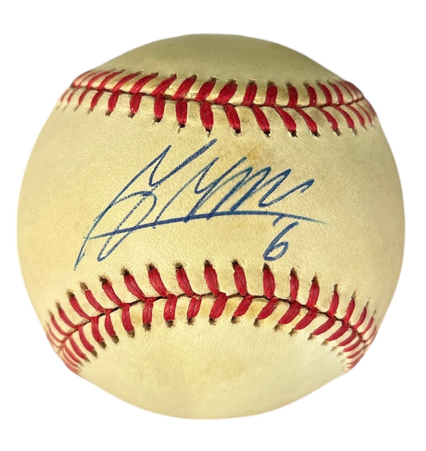 Melvin Mora Autographed Official National League Baseball