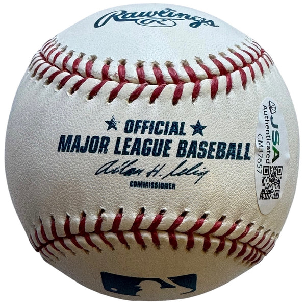 Richie Sanbora Signed Official MLB Ball Lead Guitarist Bon Jovi (JSA)