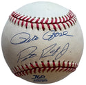 Pete Rose Sr & Jr Autographed Official National League Baseball #760/1000 (JSA)