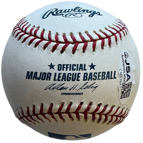 Bob Feller Autographed Official Major League Baseball (JSA)