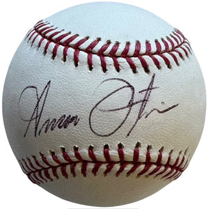 Amos Otis Autographed Official Major League Baseball (JSA)