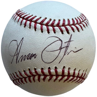 Amos Otis Autographed Official Major League Baseball (JSA)