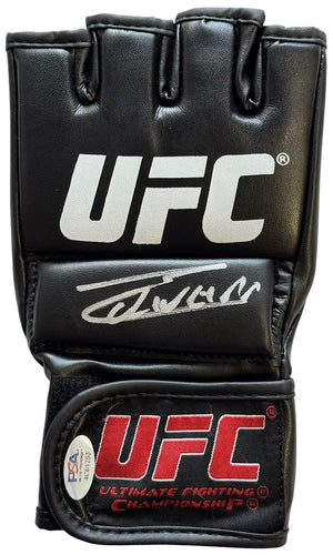 Israel Adesanya Signed UFC Fighting Glove (PSA Witnessed)