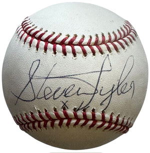 Steven Tyler Aerosmith Autographed Official Major League Baseball (JSA)
