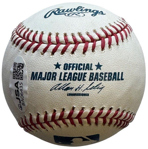Steven Tyler Aerosmith Autographed Official Major League Baseball (JSA)