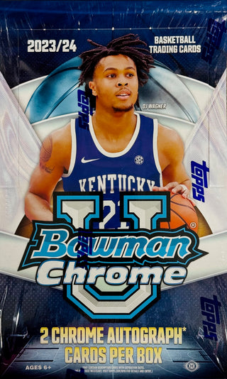 2023-24 Bowman University Chrome Basketball - Hobby Box