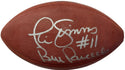 Bill Parcells & Phil Simms Autographed Official Wilson Football (Steiner)