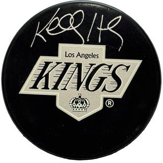 Kelly Hrudey Autographed Official Los Angeles Kings Hockey Puck