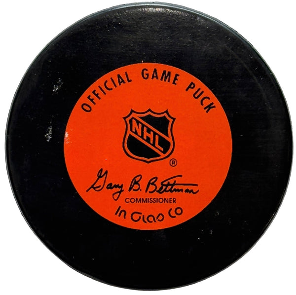 Kelly Hrudey Autographed Official Los Angeles Kings Hockey Puck