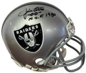 Jim Otto Autographed Oakland Raiders Mini Helmet (Tristar)
