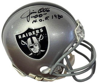 Jim Otto Autographed Oakland Raiders Mini Helmet (Tristar)