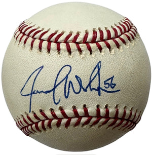 Jarrod Washburn Autographed Official Major League Baseball