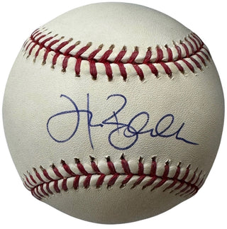 Hank Blalock Autographed Official Major League Baseball