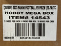 2023 Panini Prizm Football Hobby Mega Box