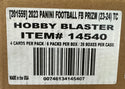 2023 Panini Prizm Football 6-Pack Hobby Blaster Box