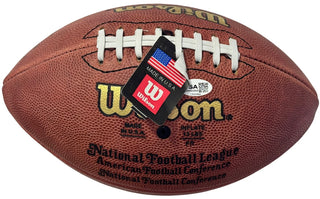 Michael Playmaker Irvin Autographed Official NFL Football (JSA)