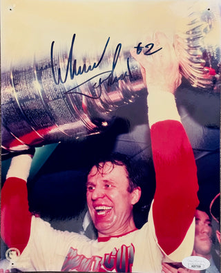 Viacheslav Fetisov Stanley Cup Signed Autographed 8x10 Photo (JSA)
