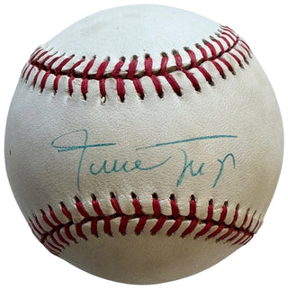 Willie Mays Autographed Official Major League Baseball (PSA Auto Grade 8)