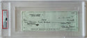 Stan Musial Autographed Personal Check signed twice (PSA)