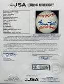 Willie Mays Autographed Official Major League Baseball (JSA)