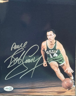 Bob Cousy Autographed 8x10 Basketball Photo (JSA)