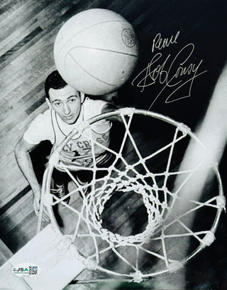 Bob Cousy Autographed 8x10 Basketball Photo (JSA)