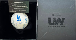 Yoshinobu Yamamoto Signed Official Major League Baseball (Fanatics/MLB)