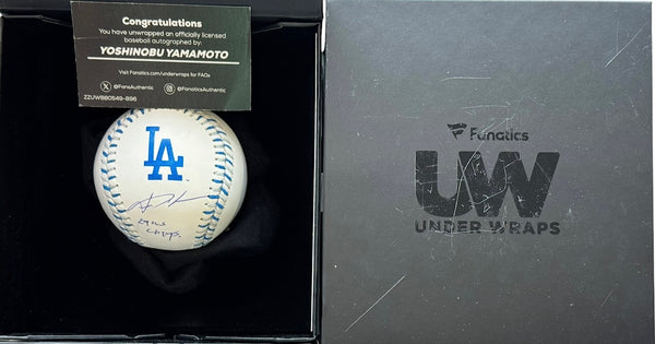 Yoshinobu Yamamoto Signed Official Major League Baseball (Fanatics/MLB)