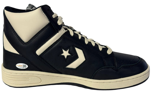 Larry Bird Autographed Converse Weapon Athletic Shoe (JSA Witness)