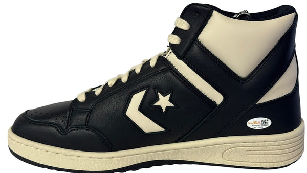 Larry Bird Autographed Converse Weapon Athletic Shoe (JSA Witness)