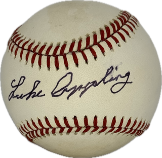 Luke Appling Autographed Official American League Baseball