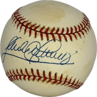 Sandy Alomar Autographed American League Baseball