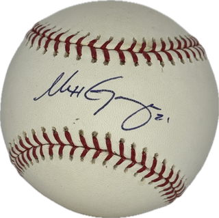 Matt Garza Autographed Official Major League Baseball