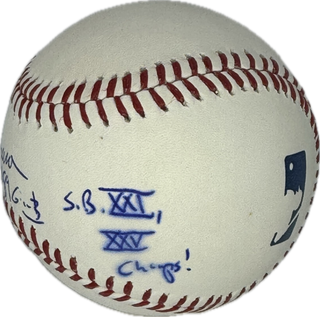 Mark Bavaro Autographed Baseball
