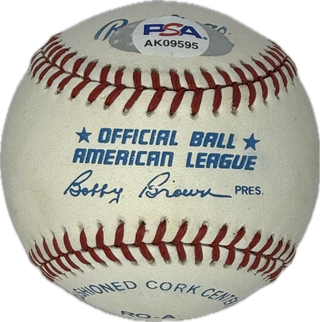 Yogi Berra Autographed Official Baseball (PSA)