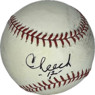 Cheech Marin Autographed Baseball JSA