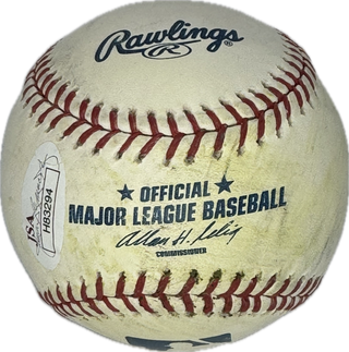 Alex Rios Cruz Autographed Baseball