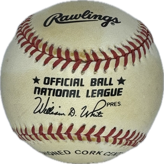 Bob Boone Autographed Official National League Baseball
