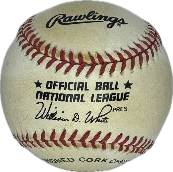 Bob Boone Autographed Official National League Baseball