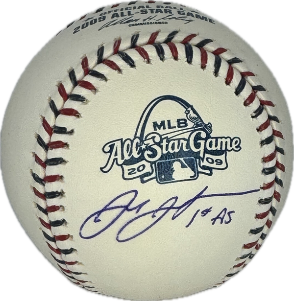 Josh Johnson Autographed Official All Star Baseball
