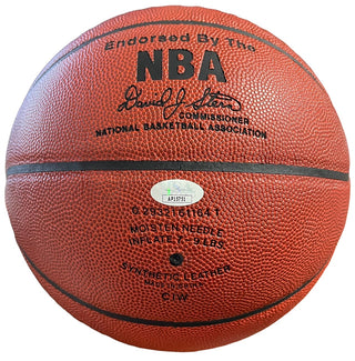 Karl Malone Autographed Spalding Basketball (JSA)