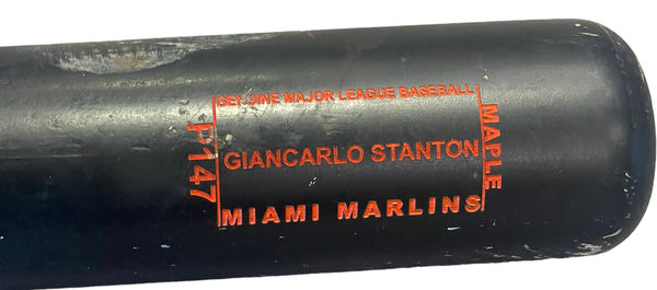 Giancarlo Stanton Game Used Louisville Slugger P147 Bat