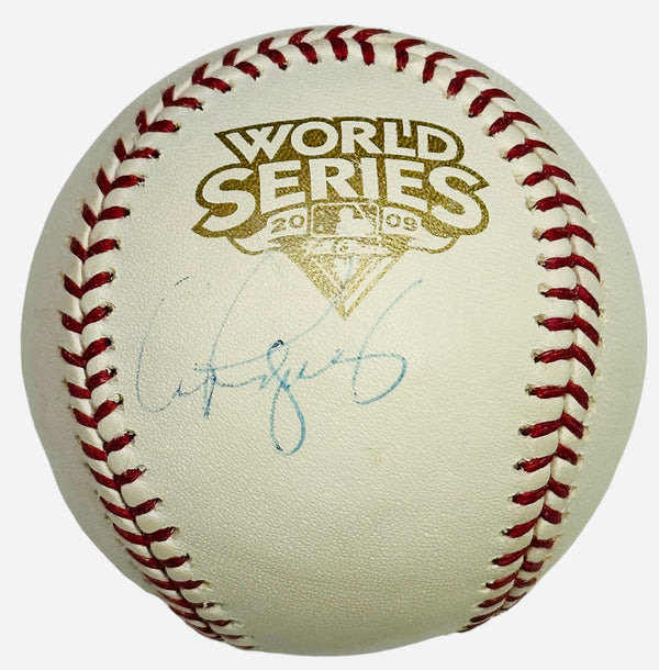 Alex Rodriguez Autographed 2009 World Series Baseball (JSA)